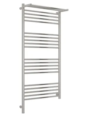 СУНЕРЖА с полкой Полотенцесушитель 1200х600 нержавеющая сталь МЭМ левый 00-6006-1260