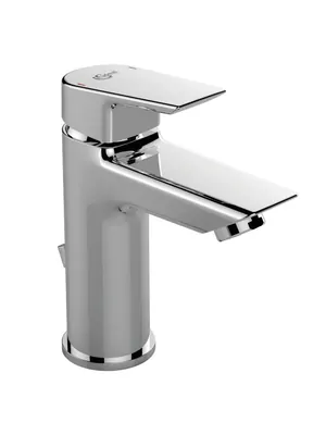 Ideal Standard Смеситель для умывальника A6557AA однозахватный, низкий излив 99мм, д/к, хром