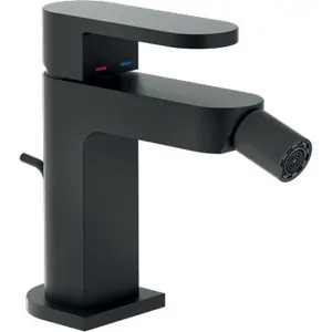 Смеситель NOBILI для биде, однозахватный, донный клапан, черный матовый 94119/1BM