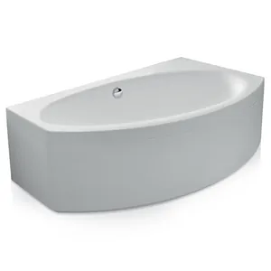 Ванна акриловая Gruppo Treesse 175 V2751dx 1750х1000х570 WhiVe, угловая, правая, белый матовый