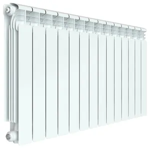 Радиатор алюминиевый Rifar VENTIL VL 500 нижнее левое подключение, 14 секции, 50мм, 2604 Вт