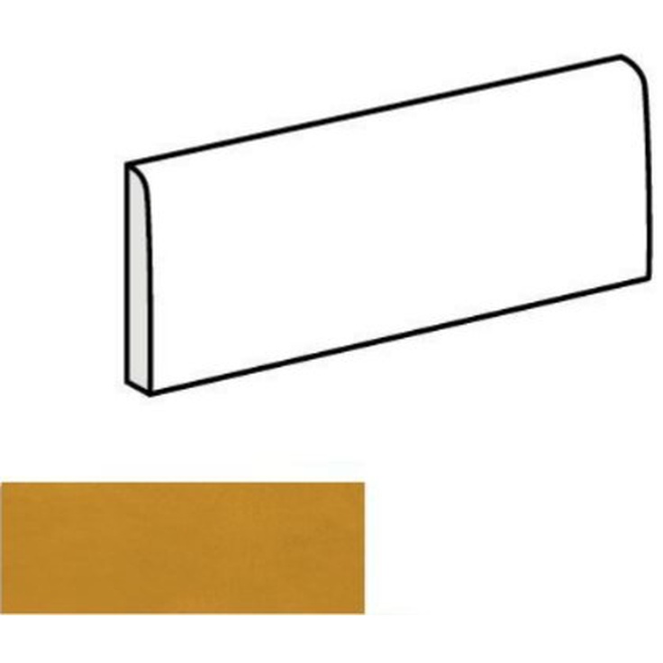Equipe Village 25694 Bullnose Tuscany Gold 6,5x20 глянцевая
