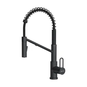 Смеситель Omoikiri 2 Plus-SB-GB с гибким шлангом, 2 режима, цвет графит 4994455