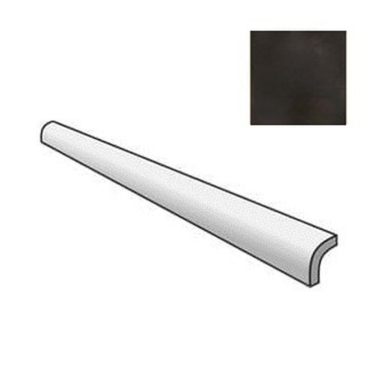 Equipe Manacor 26946 Pencil Bullnose Black 3x15 глянцевая