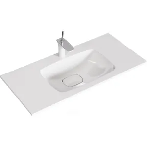 Раковина Aqwella 1000 (975х460), белая Mal.10.04.D