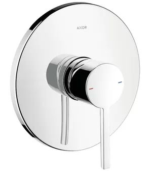 Смеситель Axor 10614000 для душа встраиваемый однозахватный, внешняя часть,хром