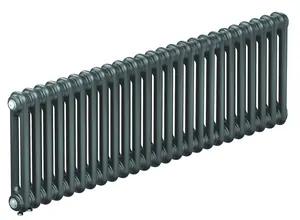 Радиатор стальной двухтрубчатый RIFAR 2018 - 25 секций, нижнее подкл. с терм.клапном, титан
