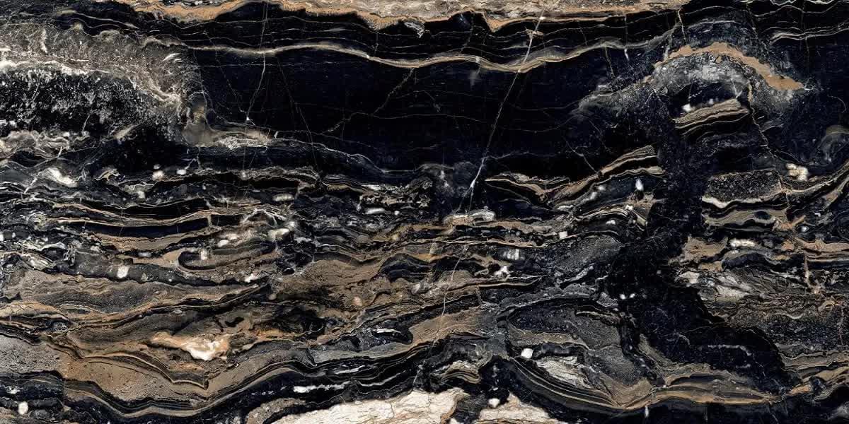 фон Glossy Galaxy Black 60x120