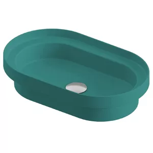 Раковина ArtCeram 350х580 врезная/накладная, зеленый лес TFL033 43; 00