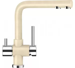 Смеситель для мойки SCHOCK с выводом питьевой воды, излив 170мм, цвета Cristadur/хром