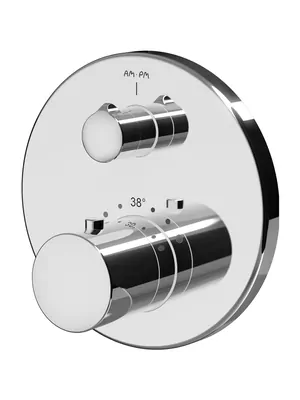 Смеситель AM.PM для душа F8075600 встраиваемый с термостатом, внешняя часть