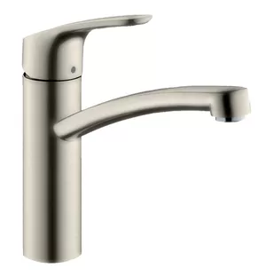 Смеситель Hansgrohe для кухни 160 мм поворотный излив сталь 31806800