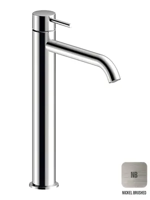 Смеситель для раковины Almar без д/к,высота 305мм, поворотный аэратор, цвет никель брашированный E214002.NB