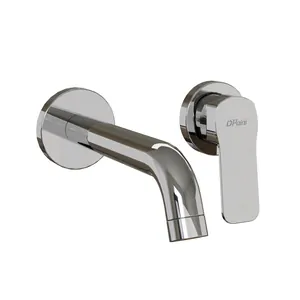 Смеситель для раковины Paini 195 мм,однозахватный,встраиваемый, фикc излив, хром P4CR208