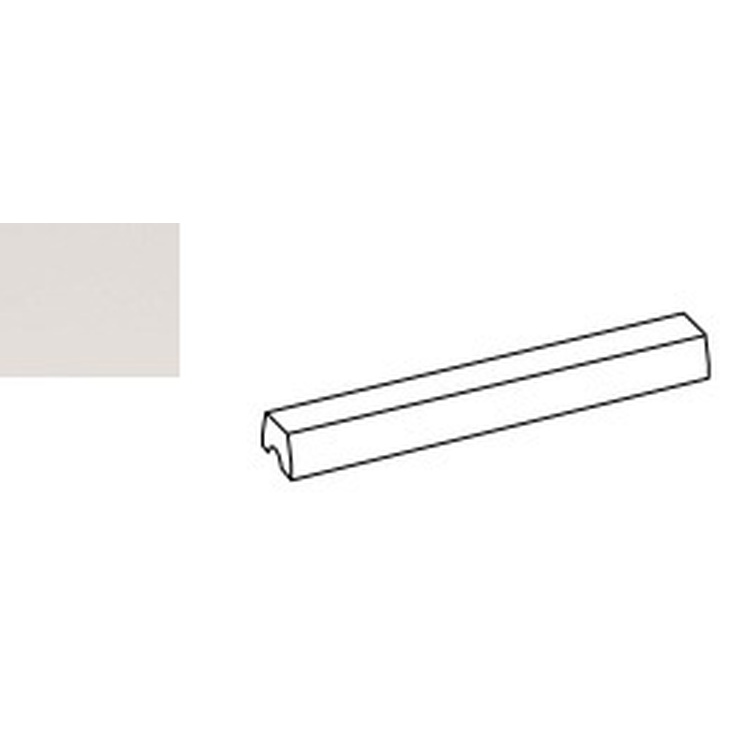 Equipe Vibe 28874 Corbel Gesso White Matt 1,6x20 матовая