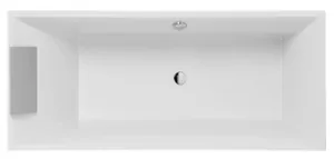 Ванна квариловая Villeroy & Boch (1700х750х555) с ножками, белая UBQ170SQR2V-01