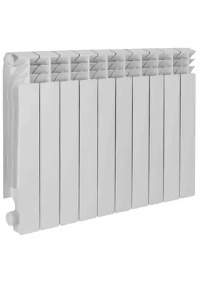 Радиатор алюминиевый, 10 секций TENRAD 350/100, 1386 Вт