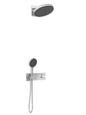 Душевая система Vincea встраиваемая,термостатическая,верхний и ручной душ,хром VSFW-422TI3CH