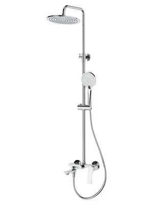 Душевая система CEZARES -CVD-01 для ванны/душа,настен.,верхний и ручной душ, хром