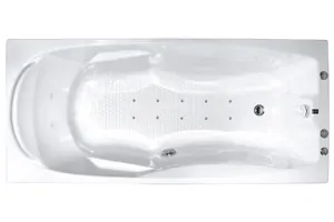 Ванна прямоугольная BACH 150х72 Система 5, аэромассаж, каркас