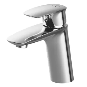 Смеситель AM.PM Spirit 2.1 на раковину однорычажный с донным клапаном, хром F71A82100