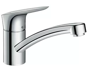 Смеситель Hansgrohe 71837000 CoolStart для кухни однорычажный, поворотный излив