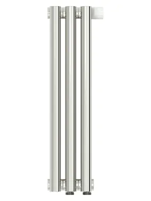 СУНЕРЖА Дизайн радиатор 500х135 (3 секц) нерж.сталь, EU50 левое/правое, 3/4", 00-0322-5003