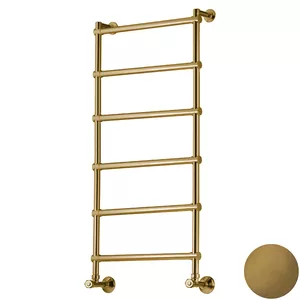 Полотенцесушитель водяной Margaroli 442-5 (900х535) бронза, 4424705OBN