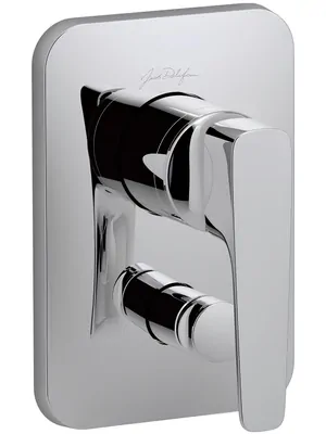 Смеситель Jacob Delafon + E98718-CP для ванны/душа, встраиваемый, внешняя часть