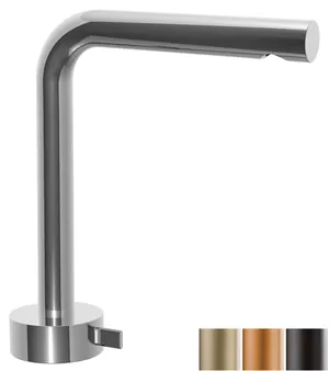 Смеситель для раковины Fantini высокий однозахватный, покрытие PVD A006WF