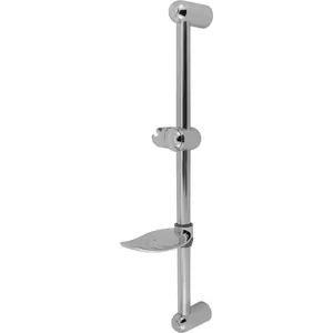 Душевая штанга VARION Armaturen 3010 00 0 с подвижным держателем лейки и мыльницей