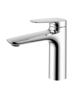 Смеситель IDDIS Х для раковины ZDXSB00i01 однозахватный, фиксированный излив, хром