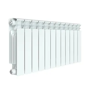 Радиатор биметаллический RIFAR 350 (415х960х90) 12 секции, бок.подкл, 1668 Вт, белый