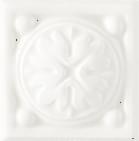 вставка Essenze Voluta Tozzetto Bianco Craquele 6x6
