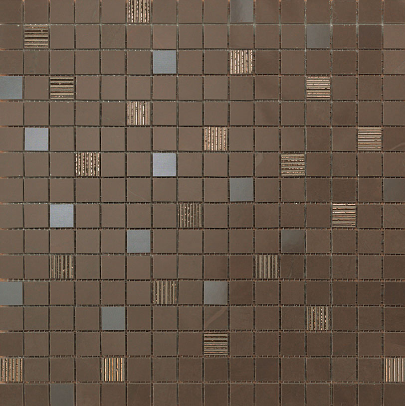 Marvel Bronze Gold Mosaic 30,5x30,5 глянцевая