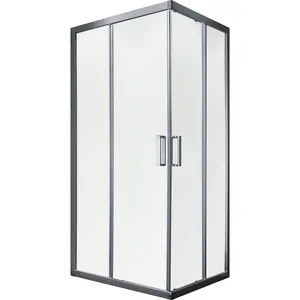 Душевой уголок TERMINUS 05 900х900х2000 квадратный, цвет: хром 5ES90х90C