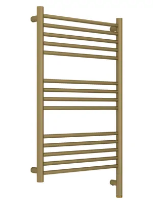 СУНЕРЖА прямая Полотенцесушитель 800х500 золото матовое, МЭМ правый 032-6005-8050