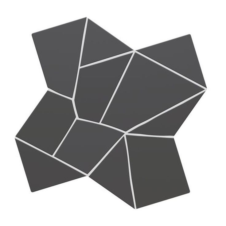 WOW Trencadis 137012 Gaudi Basalt 25,5x25,5 матовая