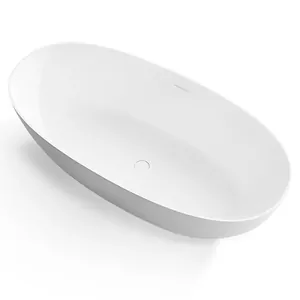 Ванна Gruppo Treesse 1500х720х550 отдельностоящая, Solid Surface, белый матовый V065BO