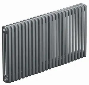 Радиатор стальной трехтрубчатый RIFAR 3057-24 секции, титан, боковое подключение