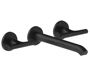 Смеситель для раковины Fantini 67S1J013B встраив., двухзахв., внеш.часть, Deep Black