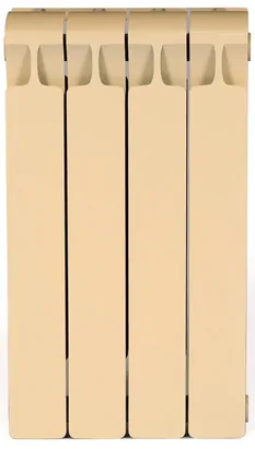 Радиатор биметаллический RIFAR 500 (577х320х100) 4 секций, 764Вт, айвори