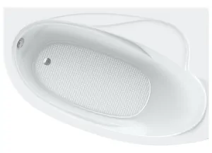 Ванна угловая BACH 150х100 Система 0, каркас, правая