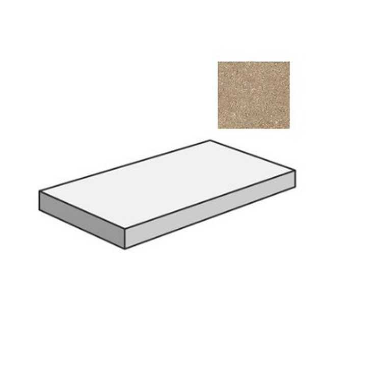 Sant Agostino Duo CSAGDDBC12 Gradone Angolare Dx Caramel 33x120 матовая