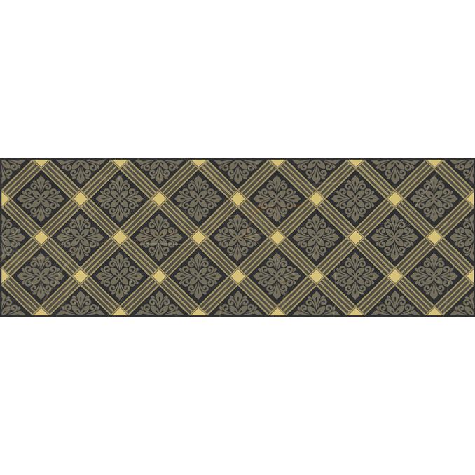 Royal Decor Black 20x60 глянцевая