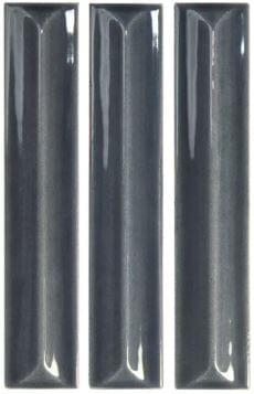 декор Nouvelle Vague Storm Blue Gloss 3x16