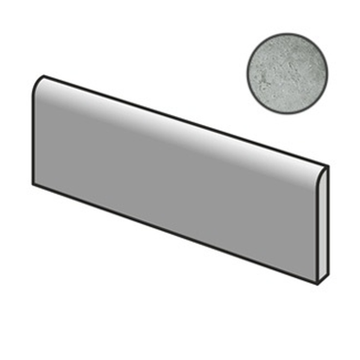 Equipe Magma 24990 Bullnose Grey Stone 6,5x20 матовая