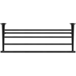 Полотенцедержатель-решетка DURAVIT 610 мм, цвет: черный матовый 0099444600