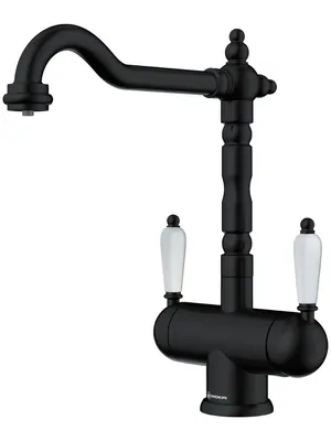 Смеситель для мойки Omoikiri -GB графит, с краном для питьевой воды 4994362