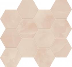декор Anima Futura Pink Onyx Esagono 28.5x33